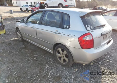 2007 Kia Spectra5 Sx from USA, damaged, VIN KNAFE161X75001264